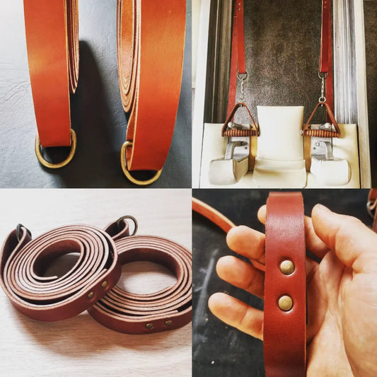Leather Reformer Straps